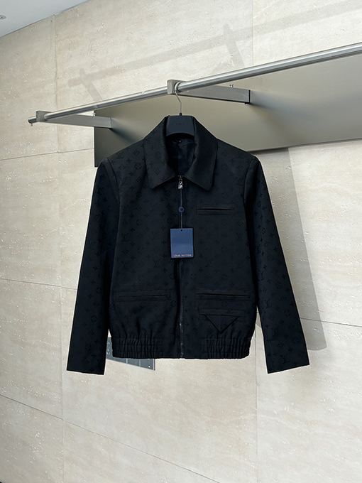 ルイヴィトンスーパーコピー 新作ウール総柄ジャカードジャケット