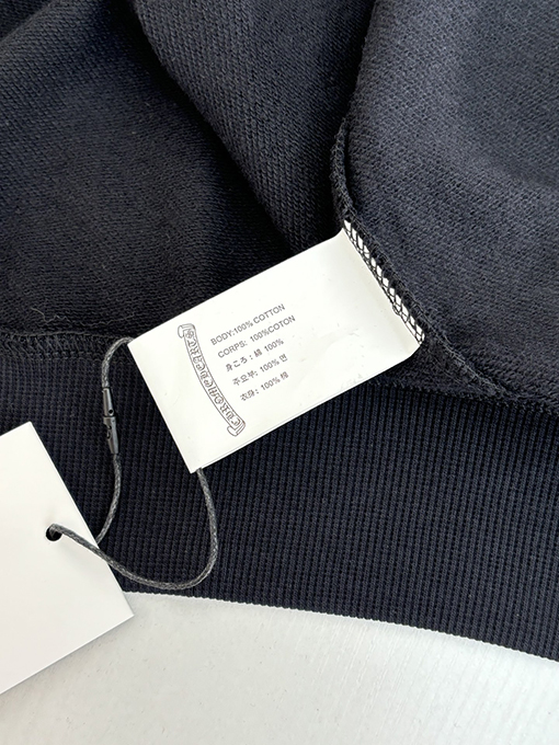 Chrome Hearts X Deadly Doll コラボレーションブランドのフード付きジップアップスパーカー
