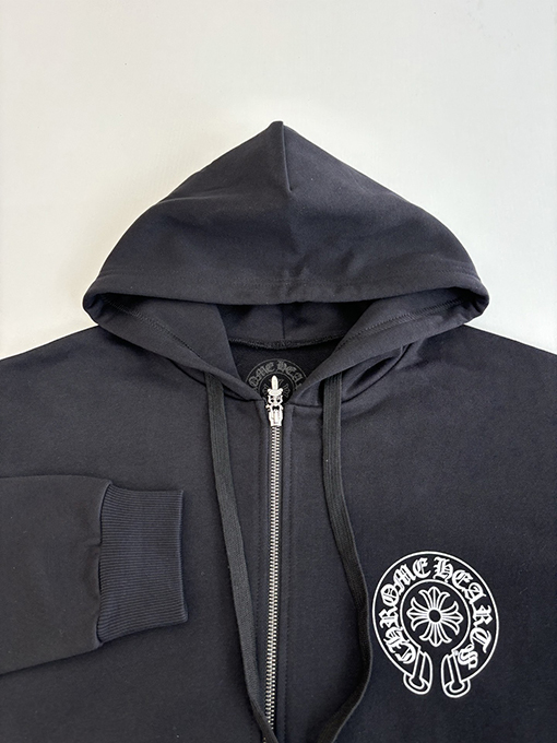 クロムハーツコピー CH·NEW YORK ニューヨーク限定ジップアップパーカー