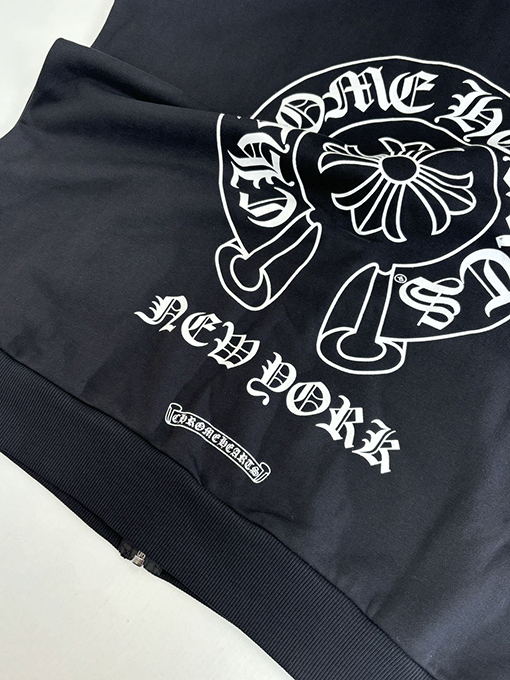 クロムハーツコピー CH·NEW YORK ニューヨーク限定ジップアップパーカー