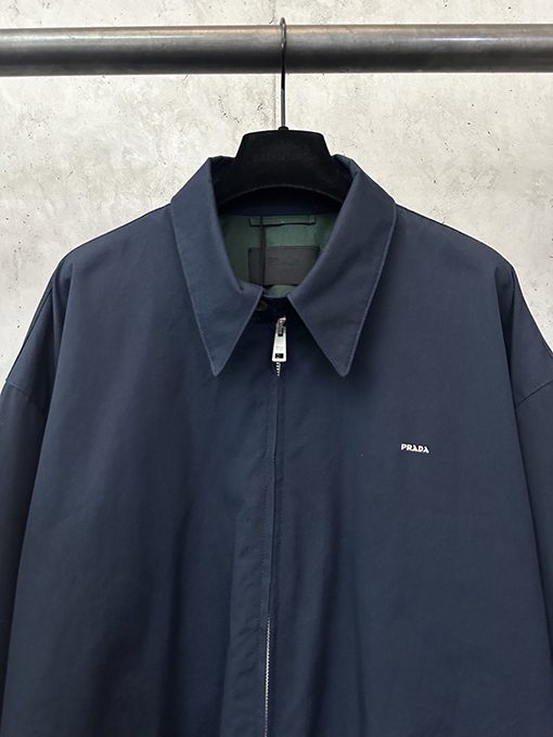 プラダ ハリントンラペルジップアップジャケット