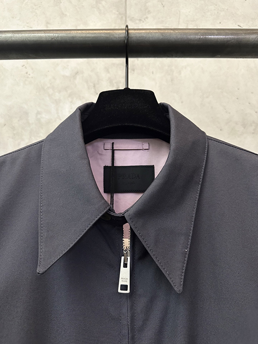 プラダ ハリントンラペルジップアップジャケット