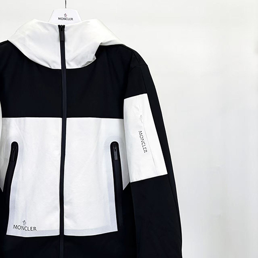 モンクレール Moncler 新しいカラーブロック スキー ダウン ジャケット