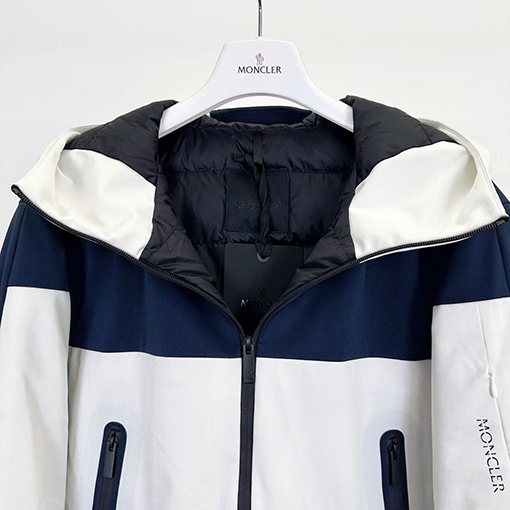 モンクレール Moncler 新しいカラーブロック スキー ダウン ジャケット