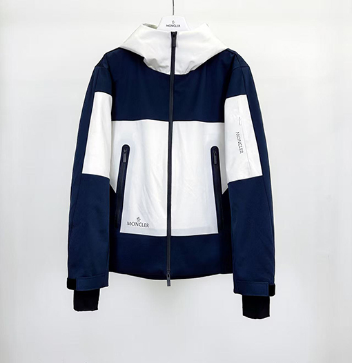 モンクレール Moncler 新しいカラーブロック スキー ダウン ジャケット