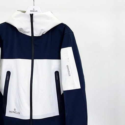 モンクレール Moncler 新しいカラーブロック スキー ダウン ジャケット