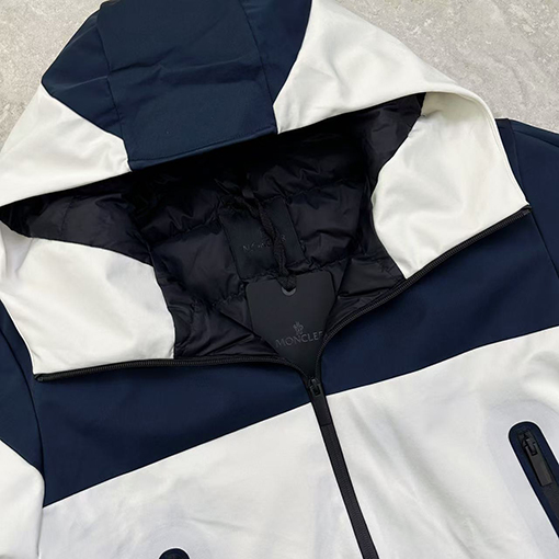 モンクレール Moncler 新しいカラーブロック スキー ダウン ジャケット