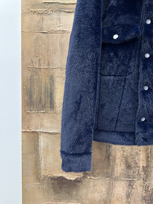 ルイヴィトン LV 新しいフェイクファーコート