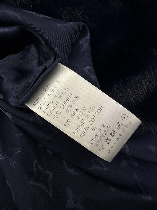 ルイヴィトン LV 新しいフェイクファーコート