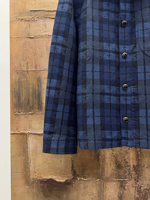 ルイヴィトンコピー 新しいチェック柄デニムジャケット