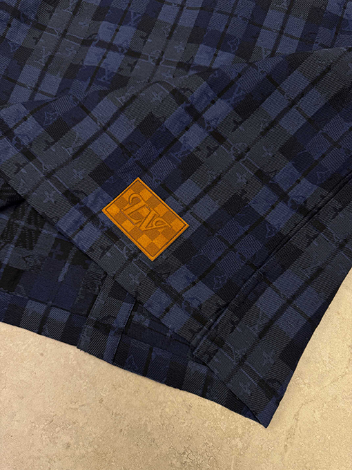 ルイヴィトンコピー 新しいチェック柄デニムジャケット