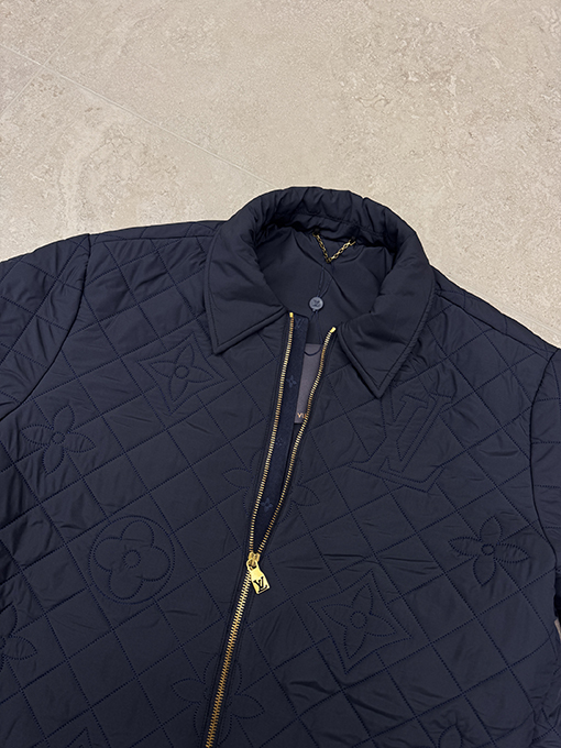 ルイヴィトン 新作ダイヤモンドチェックコットンジャケット