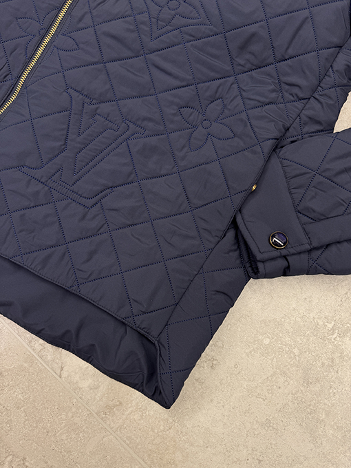 ルイヴィトン 新作ダイヤモンドチェックコットンジャケット