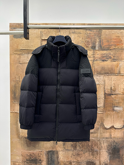 ルイヴィトン ジャカードミドル丈ダウンジャケット