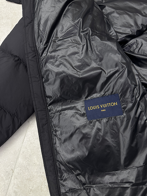 ルイヴィトン ジャカードミドル丈ダウンジャケット