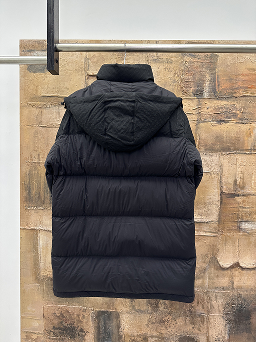 ルイヴィトン ジャカードミドル丈ダウンジャケット