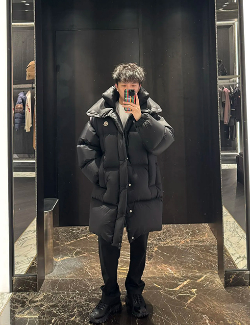 モンクレール Verone 新しいミドル丈ダウンジャケット