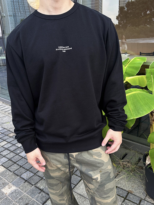 ディオール Montaigne 新しいクルーネックスパーカー