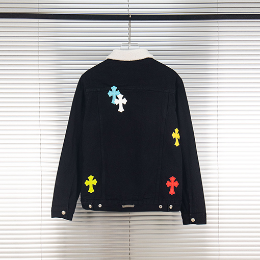 クロムハーツ 新作カラフルラムスキンカラージャケット