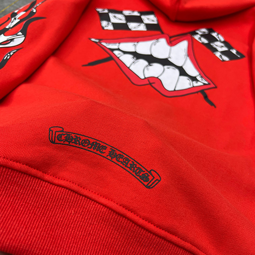 クロムハーツ MattyBoy グラフィティレッドリップス限定スパーカー