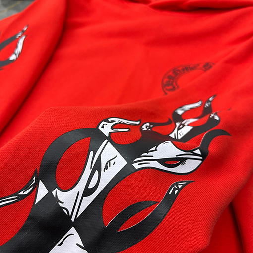 クロムハーツ MattyBoy グラフィティレッドリップス限定スパーカー