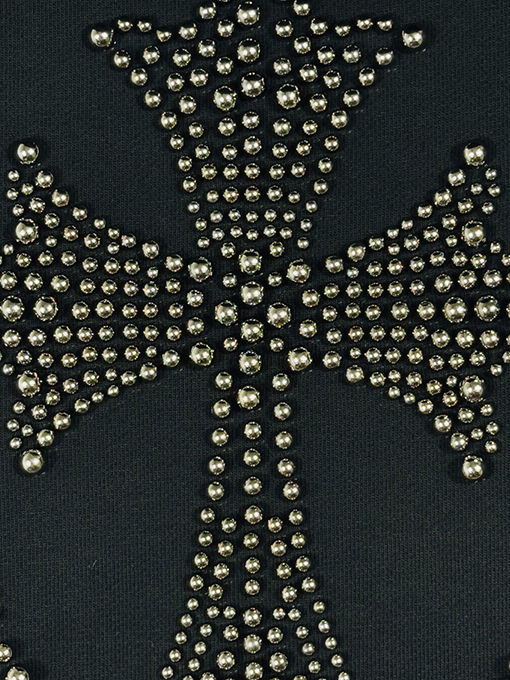 クロムハーツ リベット 3D カップル カジュアル カーディガン スパーカー