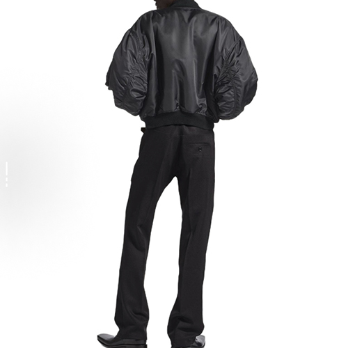 バレンシアガスーパーコピー Bomber ランウェイスタイルのフライトジャケットコットンコート