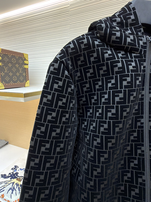 フェンディ 全面フロックジャケット