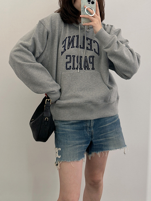 セリーヌ フロックのフード付きスウェットシャツ