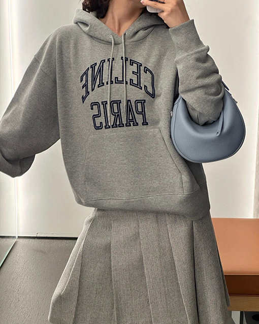 セリーヌ フロックのフード付きスウェットシャツ