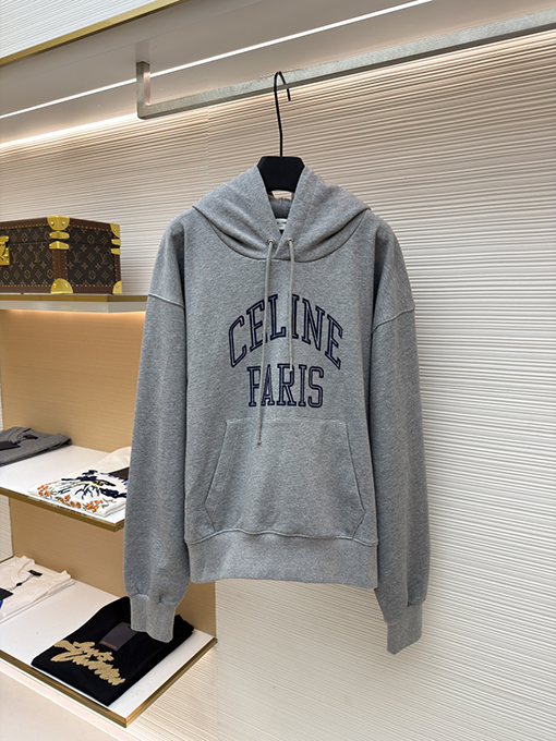 セリーヌ フロックのフード付きスウェットシャツ