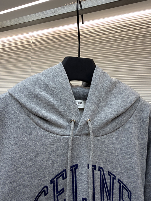 セリーヌ フロックのフード付きスウェットシャツ