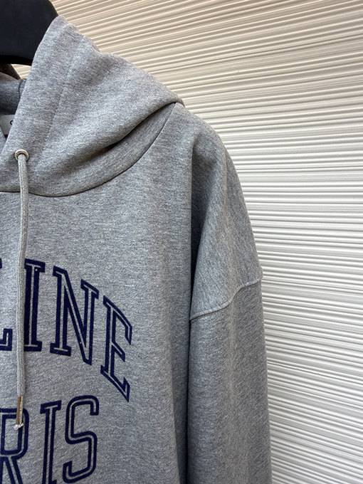 セリーヌ フロックのフード付きスウェットシャツ