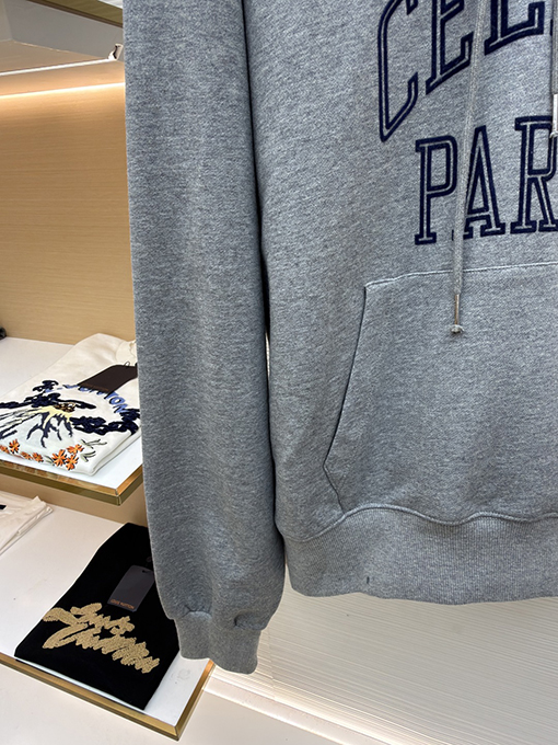 セリーヌ フロックのフード付きスウェットシャツ