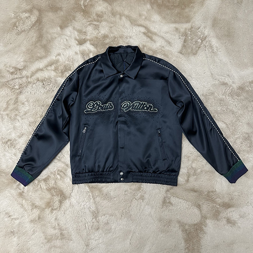 ルイヴィトンコピー ラインストーンシルクジャケット