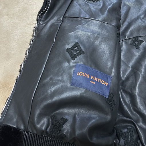 ルイヴィトン ホットダイヤモンドカシミ毛皮ヤジャケット
