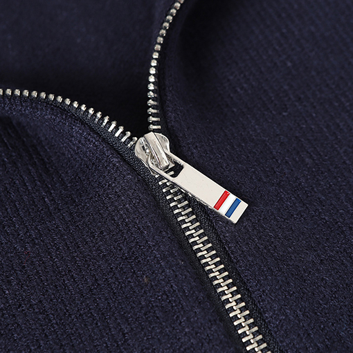 トムブラウン セイルボート柄ウールブレンドジップアップカーディガンセーター