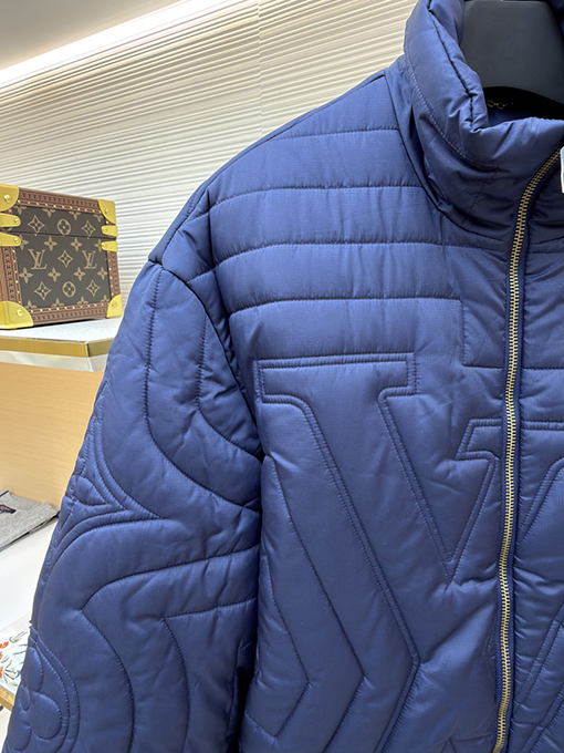 ルイヴィトン スタンドカラーコットンジャケット