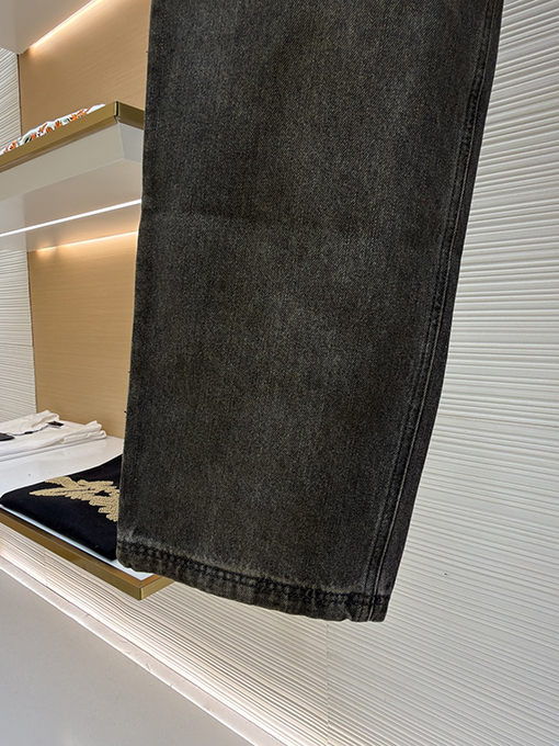 フェンディ ストレートレッグサイドポケットデニムジーンズ