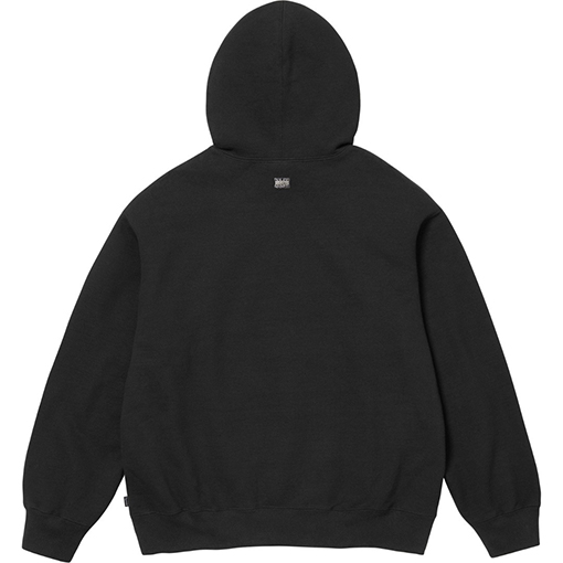 SUPREME x B.B.SIMON ZIP UP HOODED コラボレーション スワロフスキークリスタル ジップパーカー
