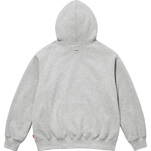 SUPREME x B.B.SIMON ZIP UP HOODED コラボレーション スワロフスキークリスタル ジップパーカー
