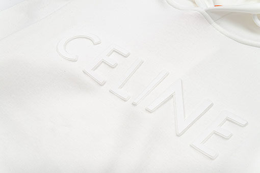 セリーヌコピー 新しいフリース裏地のフード付きスウェットシャツ