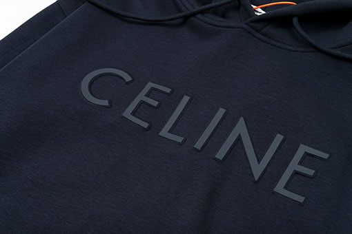 セリーヌコピー 新しいフリース裏地のフード付きスウェットシャツ