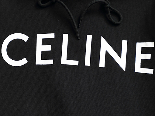 セリーヌ 新しいクラシックレタープリントパーカー
