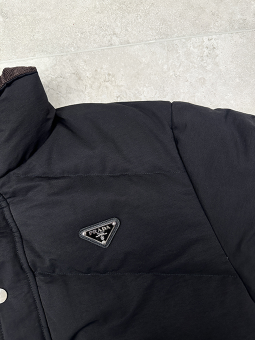 プラダコピー ツイルキルティングダウンジャケット