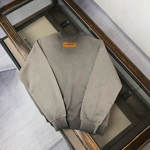 ルイヴィトン 新しいカップルのヘビーデューティーウォッシュドスウェットシャツ