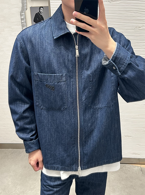 ディオールコピー 新しい刺繍デニムジャケット