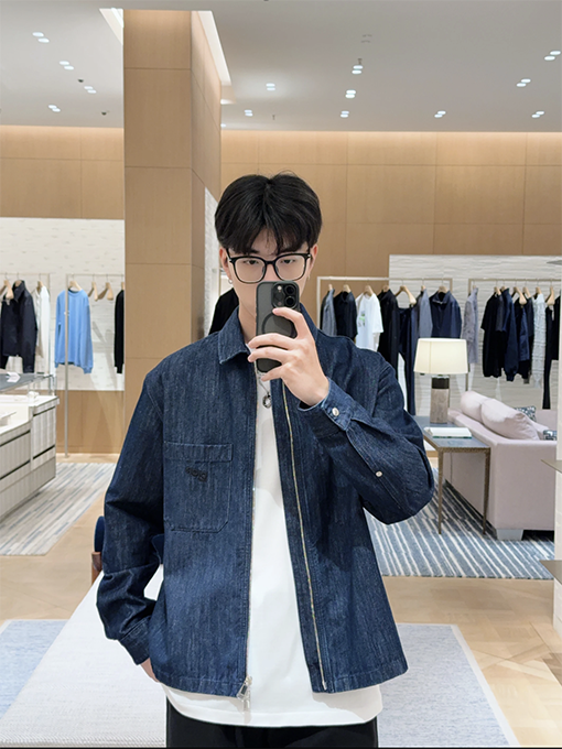 ディオールコピー 新しい刺繍デニムジャケット