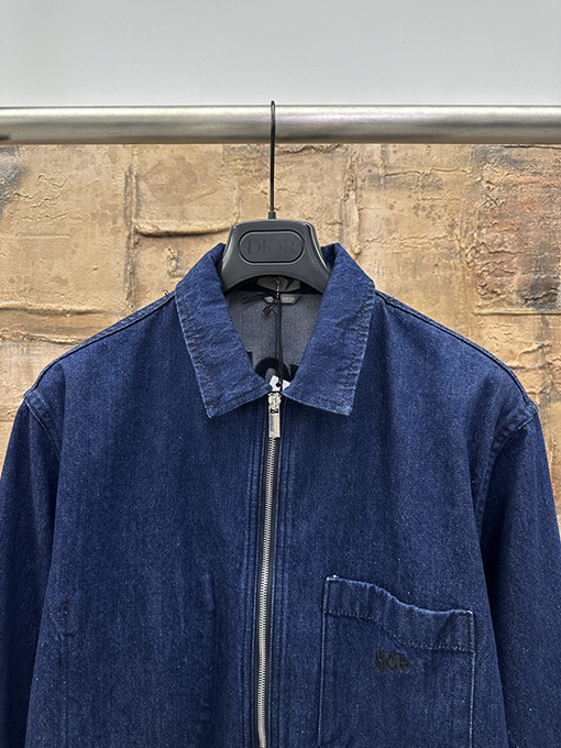 ディオールコピー 新しい刺繍デニムジャケット