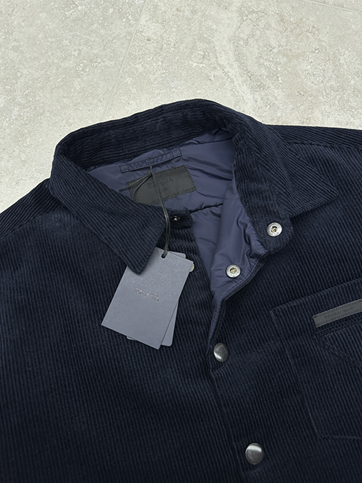 プラダ 新しいコーデュロイコットンジャケット